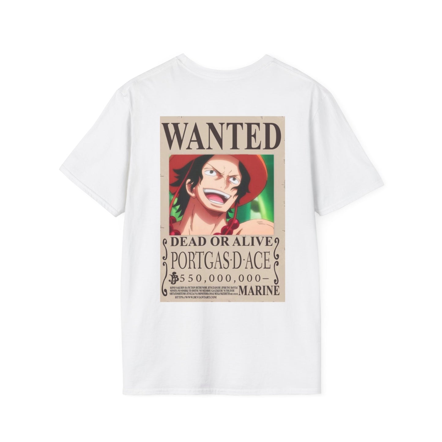 Ace- WANTED  T-Shirt - World King