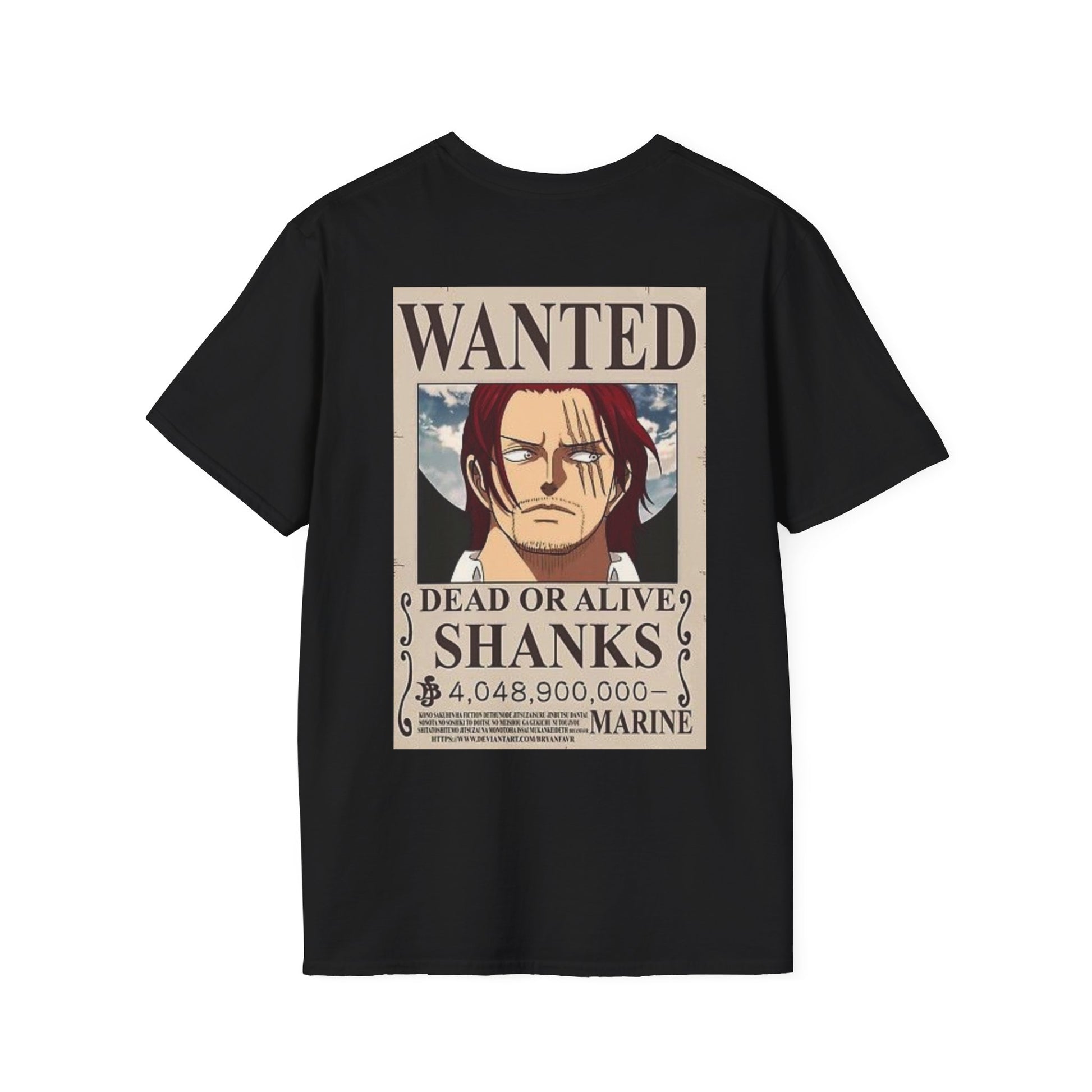 SHANKS - WANTED T-Shirt - World King