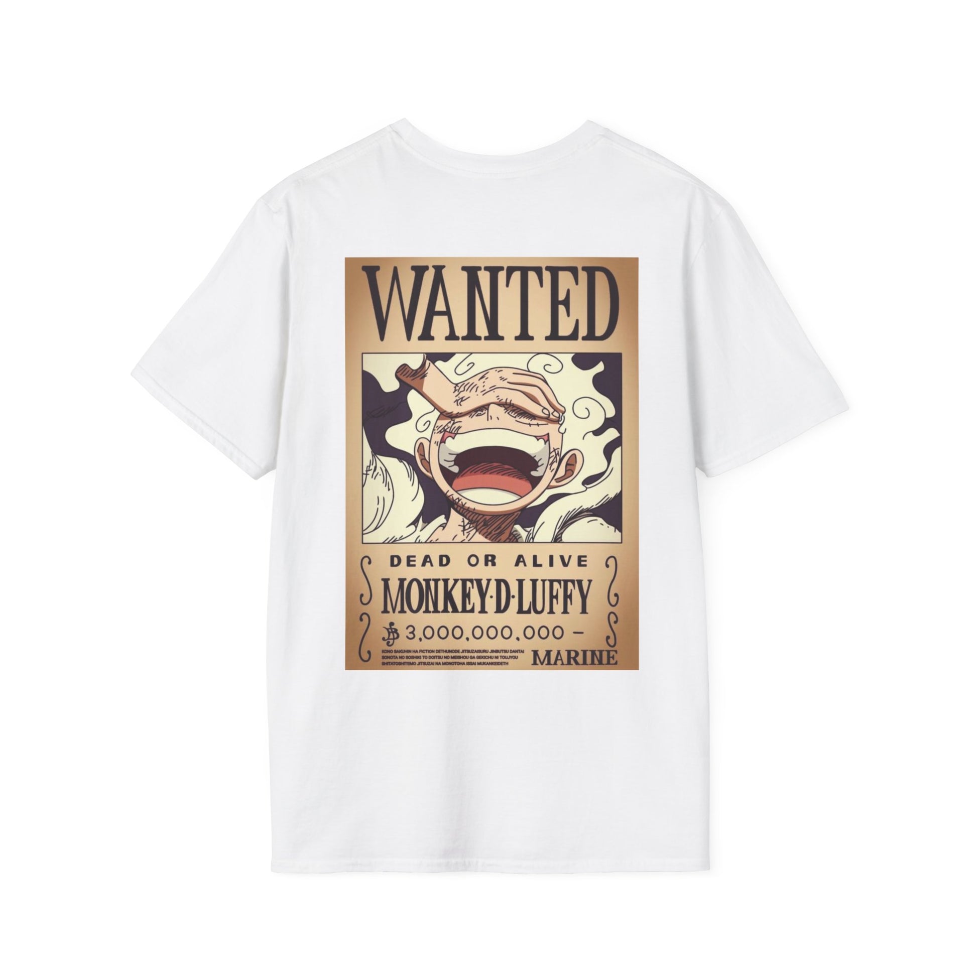 Luffy Gear 5 Wanted  T-Shirt - World King