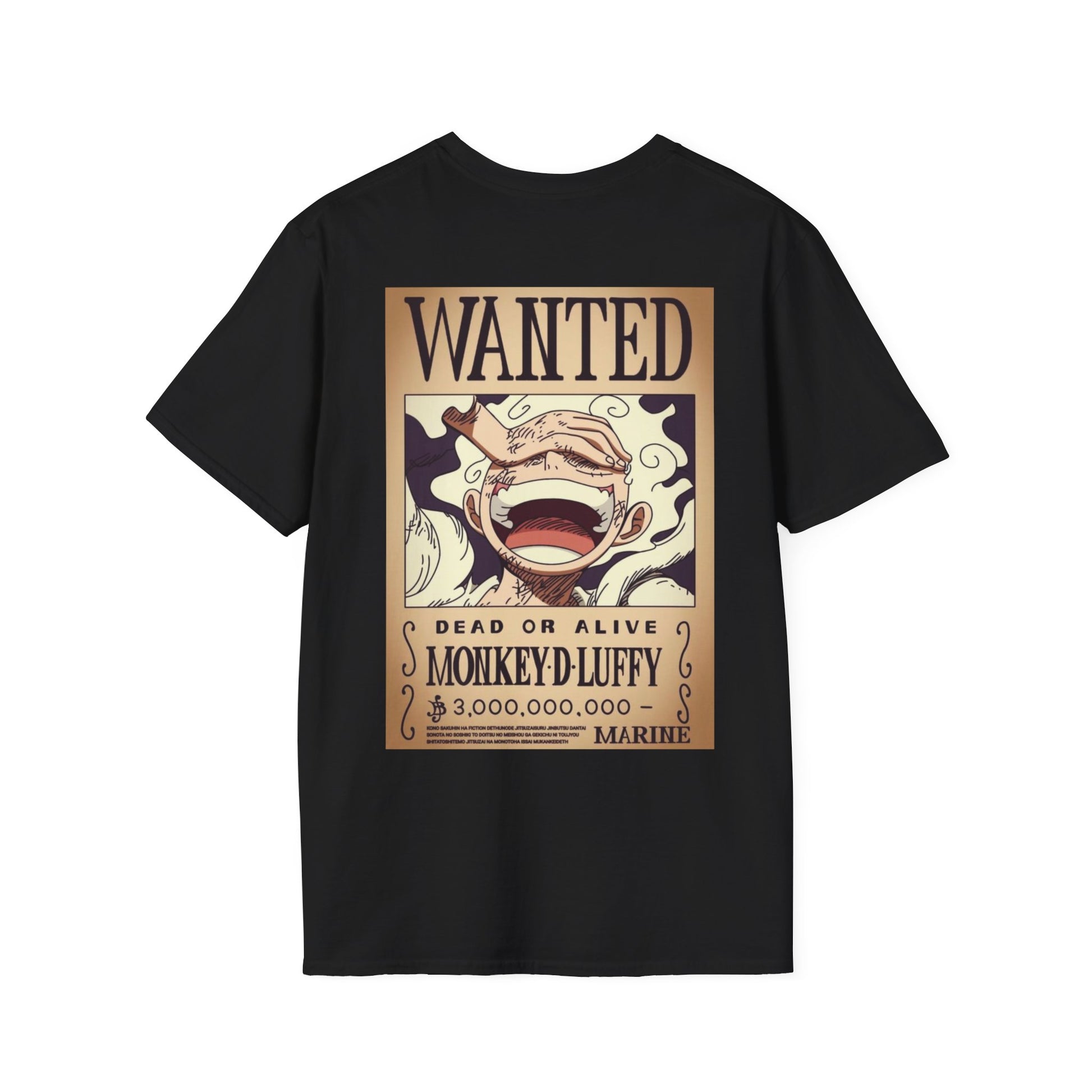 Luffy Gear 5 Wanted  T-Shirt - World King